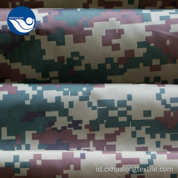 Kain Printing Taffeta Rajut Dicelup Untuk Membuat Tentara